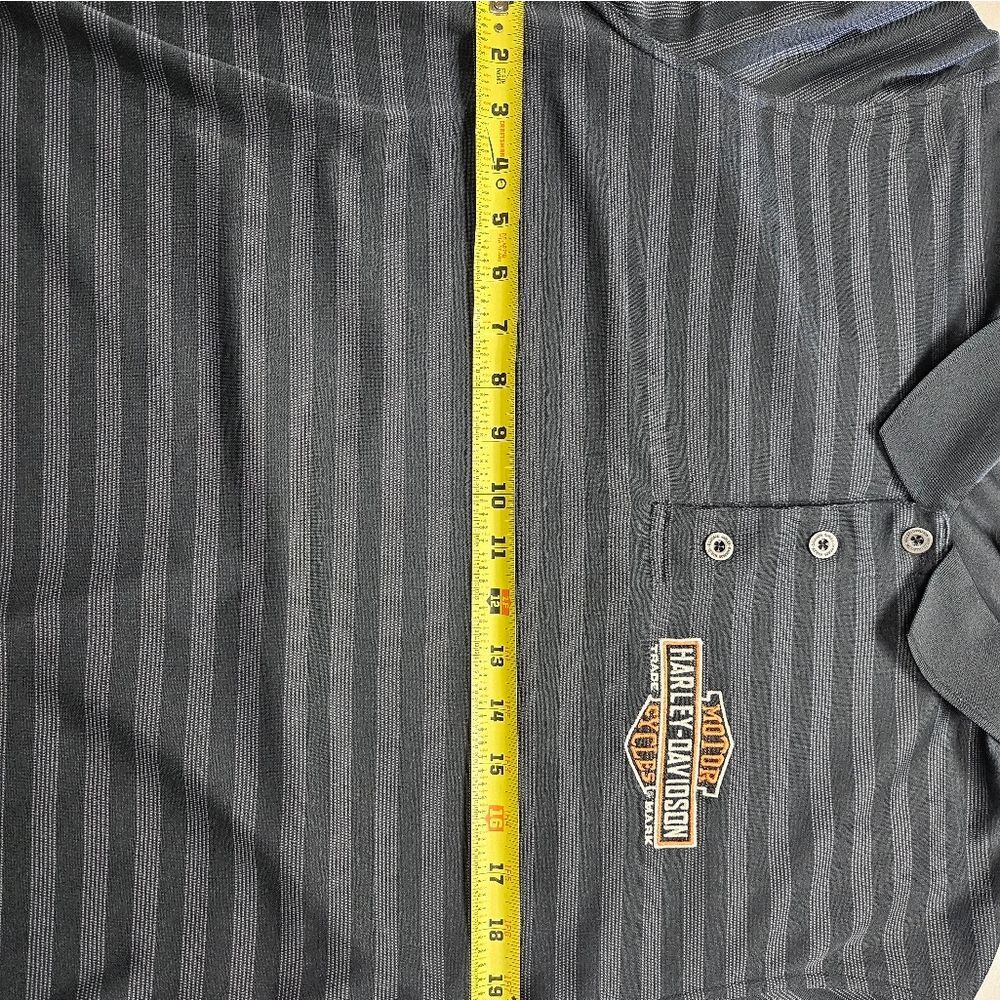 Harley Davidson Short Sleeve Kona HI Collared Polo Shirt Large - Picture 7 of 10